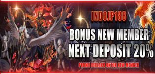 PROMO BONUS 20% MEMBER BARU